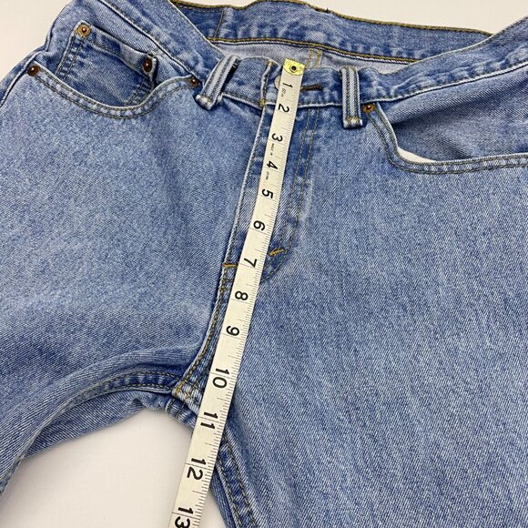 Levi's 505™ Straight Regular Fit Denim Jeans Men's 30x30 - Picture 13 of 15